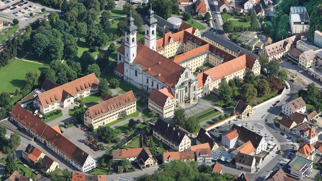 Luftbildaufnahme vom Münster